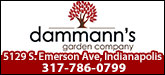 Dammann's Garden Company Sponsorship Banner